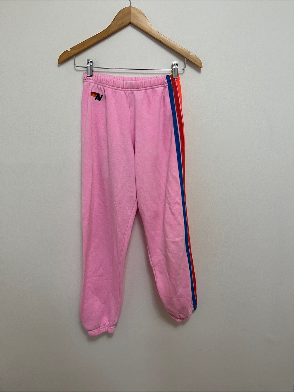 Aviator Nation Pink Jogger Sweatpants Size Small